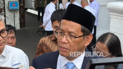 Menteri Keuangan (Menkeu) Purbaya Yudhi Sadewa di Istana Kepresidenan Jakarta, Senin (8/9/2025).